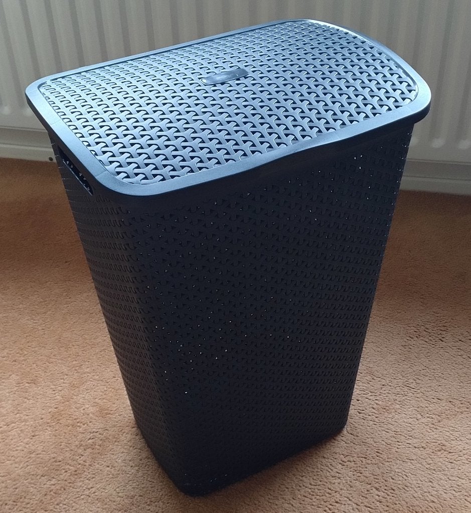 Wasmand, plastic, 60 cm hoog, Ophalen, Zo goed als nieuw