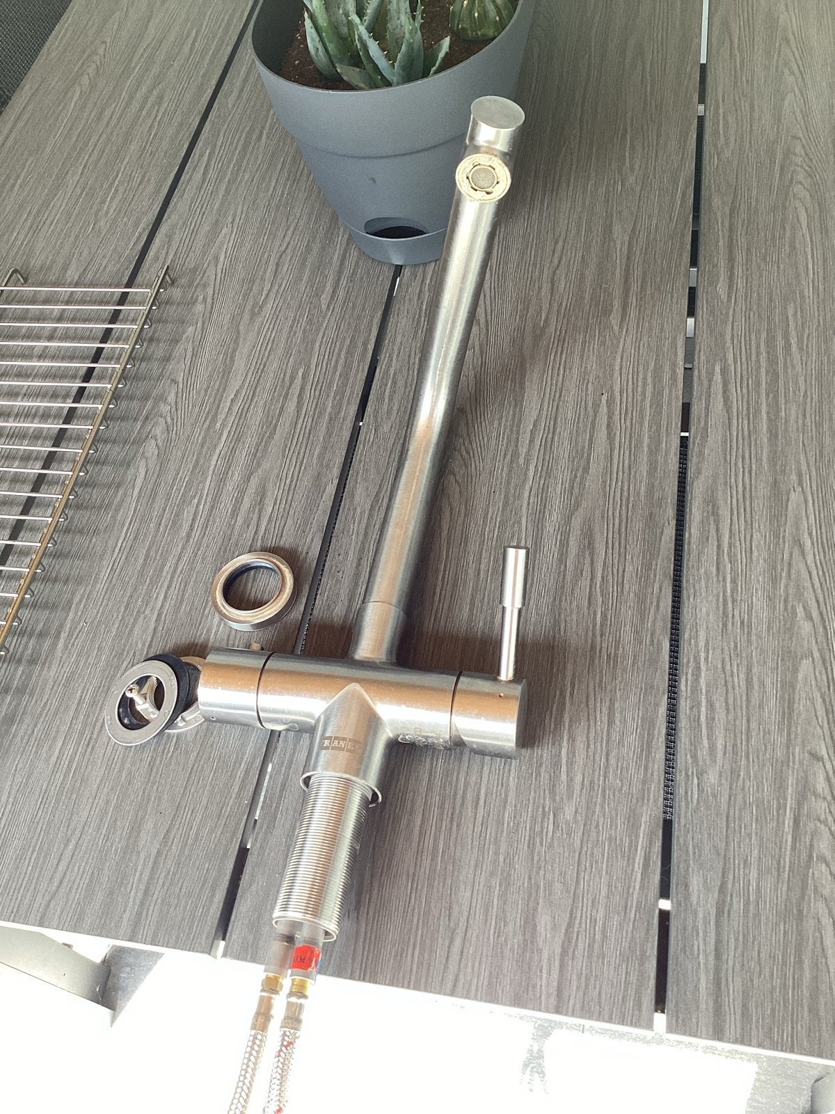 Franke Kraan RVS kokend water, Ophalen, Gebruikt, Rvs, Kraan
