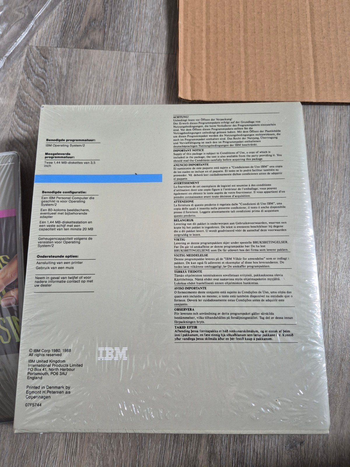 Foto 2 van IBM DisplayWrite4/2 & Fixed Disk Organizer - Nieuw in doos