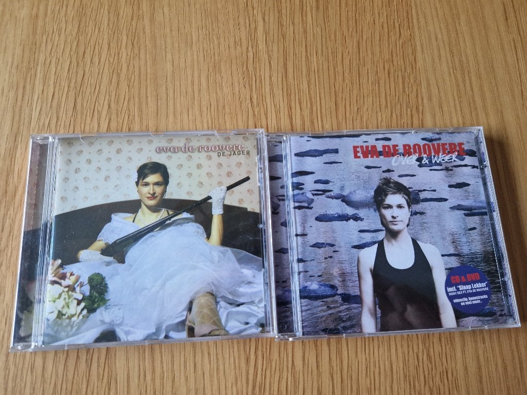 2 CD's van Eva De Roovere in 1 koop voor 6 euro, 4 euro p/st, Cd's en Dvd's, Cd's | Nederlandstalig, Ophalen of Verzenden, Zo goed als nieuw