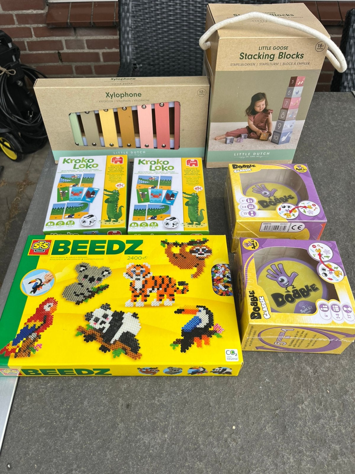 Set met spelletjes en speelgoed voor (jonge)kinderen, Ophalen of Verzenden, Nieuw