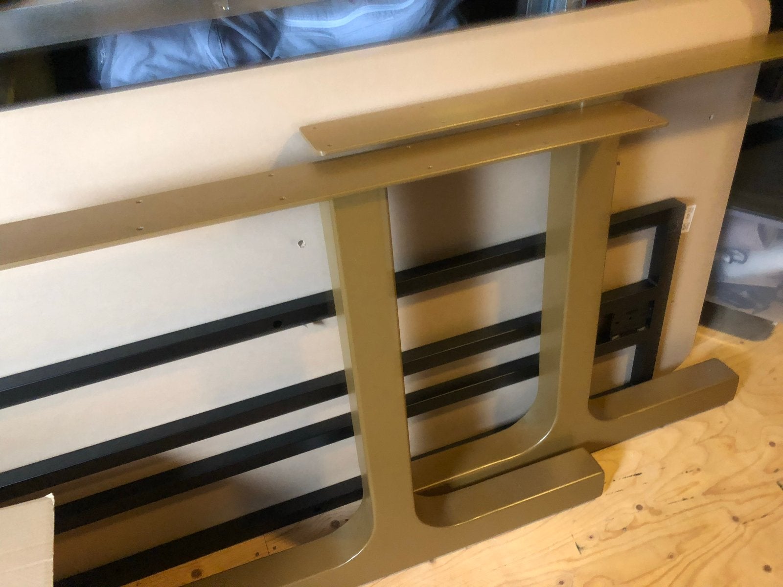 Goudkleurig Tafelonderstel - Modern Design, Ophalen, Tafelpoot, 50 tot 100 cm, 50 tot 100 cm