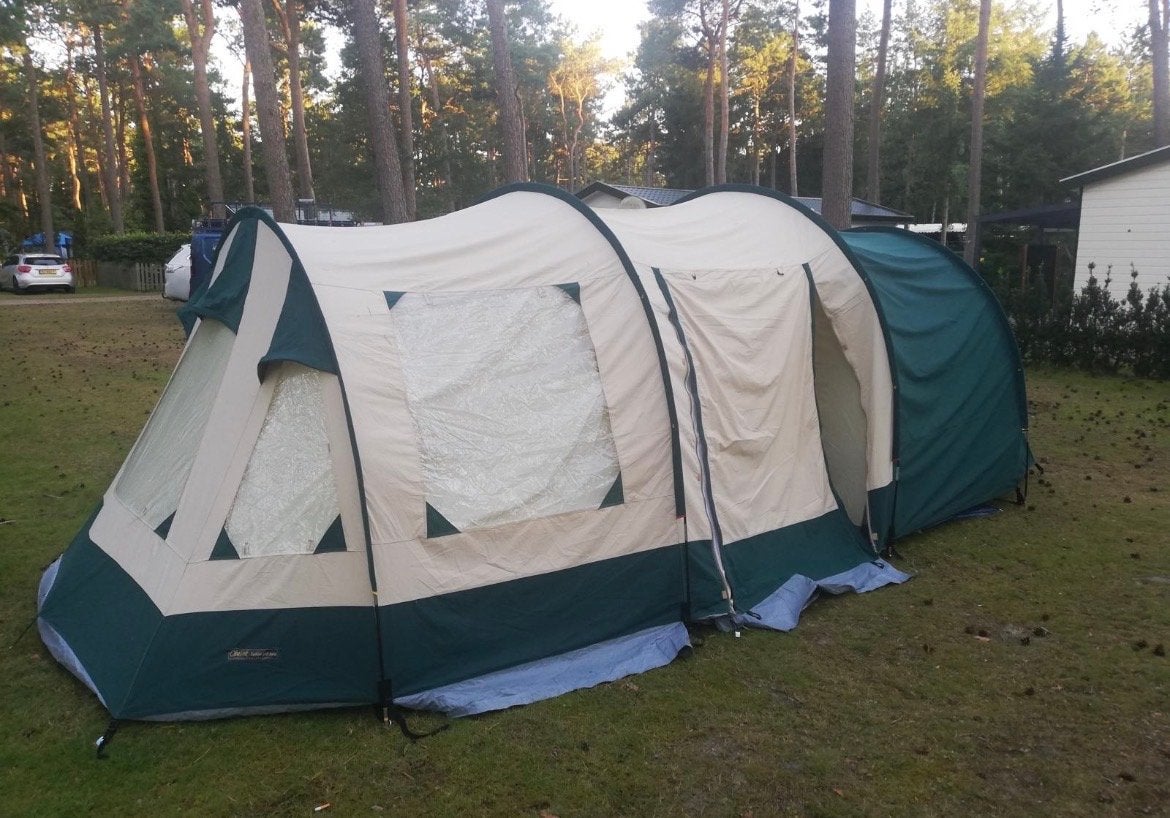 Ruime tunneltent voor 4-5 personen van Obelink, Ophalen, Gebruikt, Tot en met 5