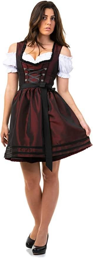 3-delige katoenen dirndl maat 34 tm 44 NIEUW, Ophalen of Verzenden, Nieuw, Maat 42/44 (L), Kleding