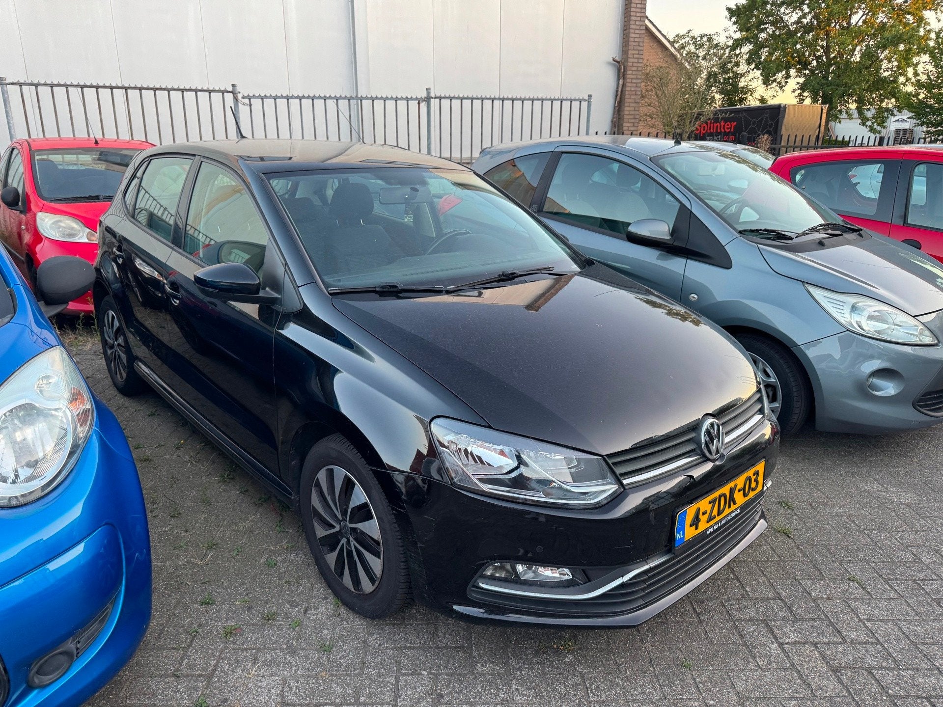 Volkswagen Polo 1.4 TDI BlueMotion Airco Navigatie, Auto's, Volkswagen, Gebruikt, Euro 6, 580 kg, Zwart