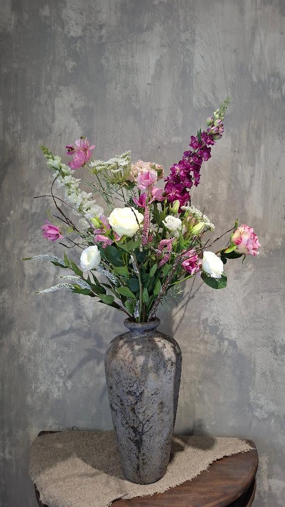 Bloemenboeket pink lady (kunst), Het-lavendeltje, Nieuw, Ophalen of Verzenden, Baarlo