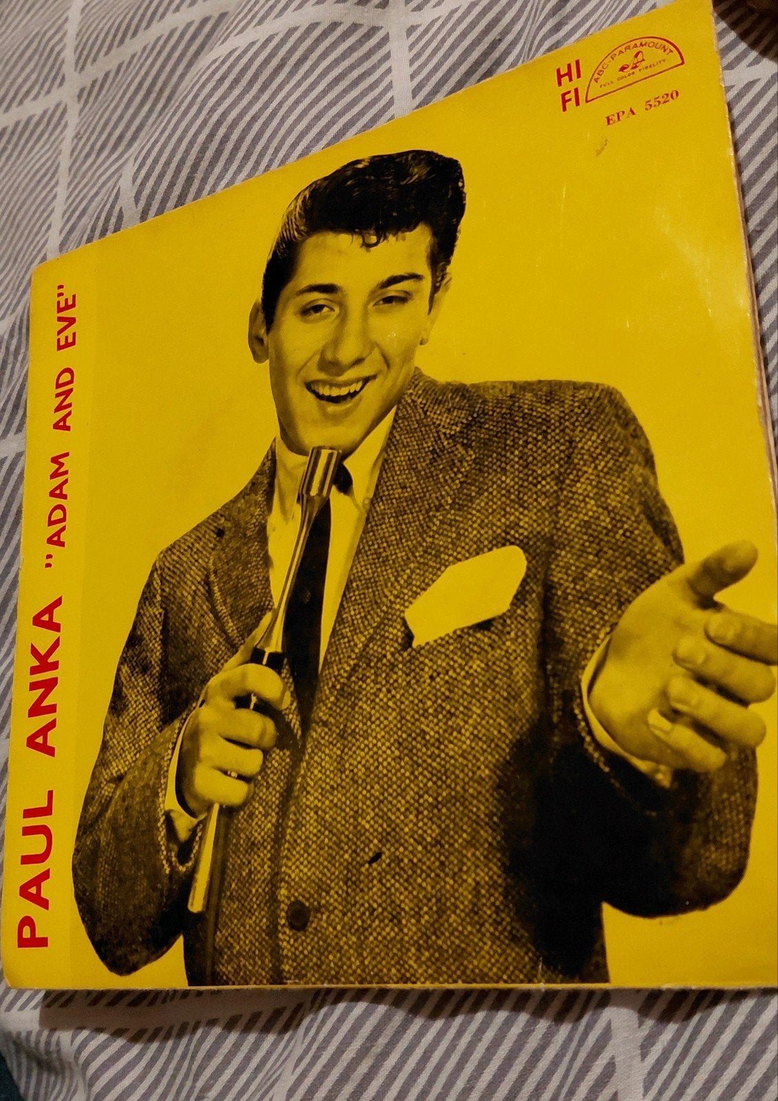 Paul Anka - Adam and Eve (EP) - Vintage Vinyl, Gebruikt, 7 inch, Ophalen of Verzenden, Pop