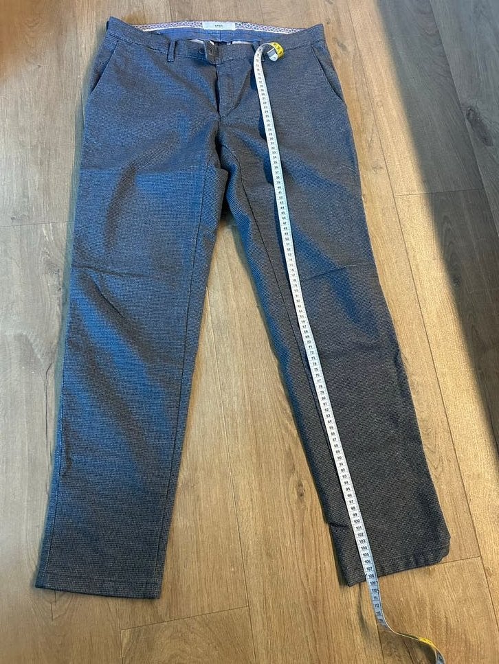Brax Feel Good Heren Chino Broek - Maat 50 (L), Ophalen of Verzenden, Nieuw, Maat 52/54 (L), Blauw