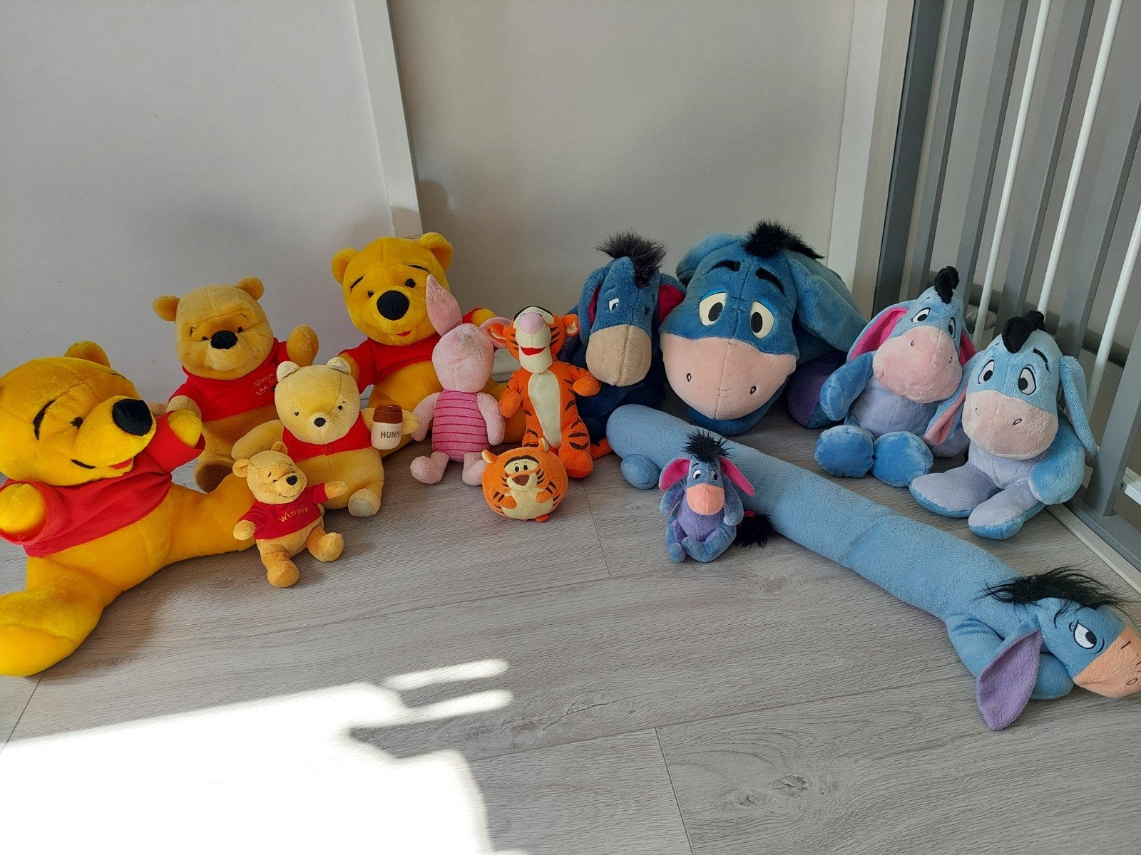 Knuffels winnie the pooh , Knorretje, Teigetje, Iejoor, Disney, Ophalen of Verzenden, Zo goed als nieuw, Overige typen
