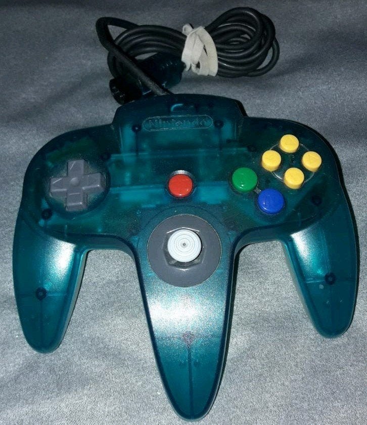 Nintendo 64 Ice Blue Controller (Budget), Ophalen, Gebruikt, Nintendo 64, Overige controllers