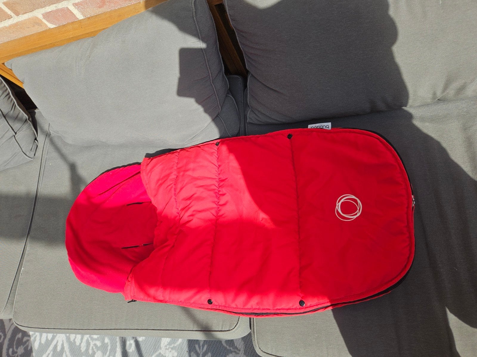 Bugaboo voetenzak rood, Ophalen of Verzenden, Gebruikt, Bugaboo