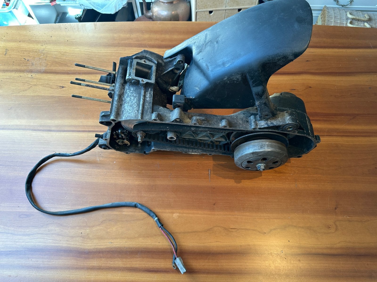 Origineel Piaggio NRG 50 2T LC Motorblok (C041M), Ophalen of Verzenden, Zo goed als nieuw, Blok, Piaggio