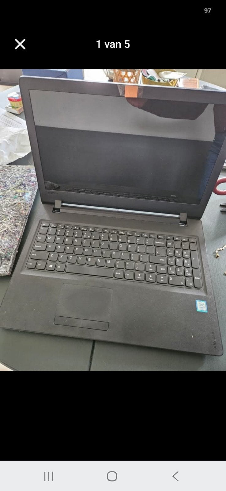 lenovo laptop, Ophalen, Gebruikt, 15 inch, 2 tot 3 Ghz