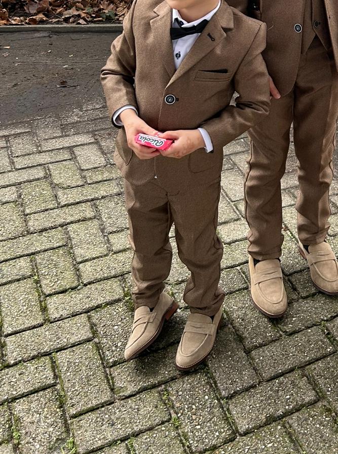 3-delig Pak voor Jongen (4 jaar) - Perfect voor Bruiloften, Ophalen of Verzenden, Zo goed als nieuw, Jongen