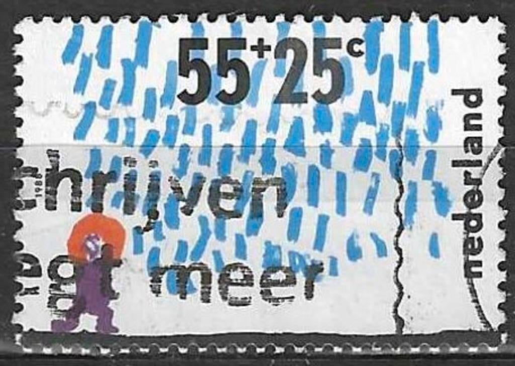 Nederland 1988 - Yvert 1323 - Kinderpostzegels (ST), Verzenden, Gestempeld