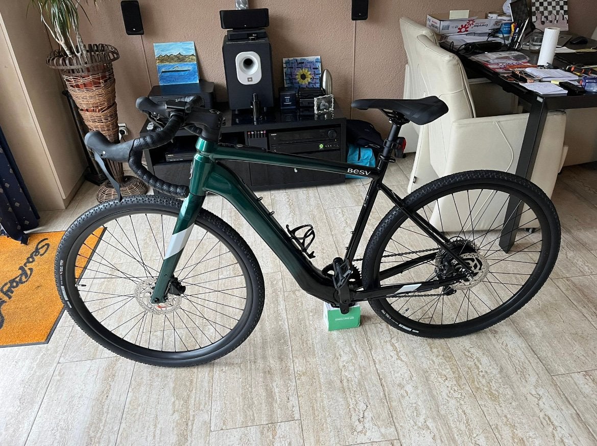 BESV JGR 1.1 Gravel E-bike Shimano GRX Carbon Fork Nieuw, Overige merken, Ophalen of Verzenden, Zo goed als nieuw, Meer dan 20 versnellingen