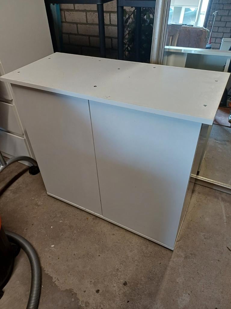 Aquarium kast wit juwel, Ophalen, Leeg aquarium