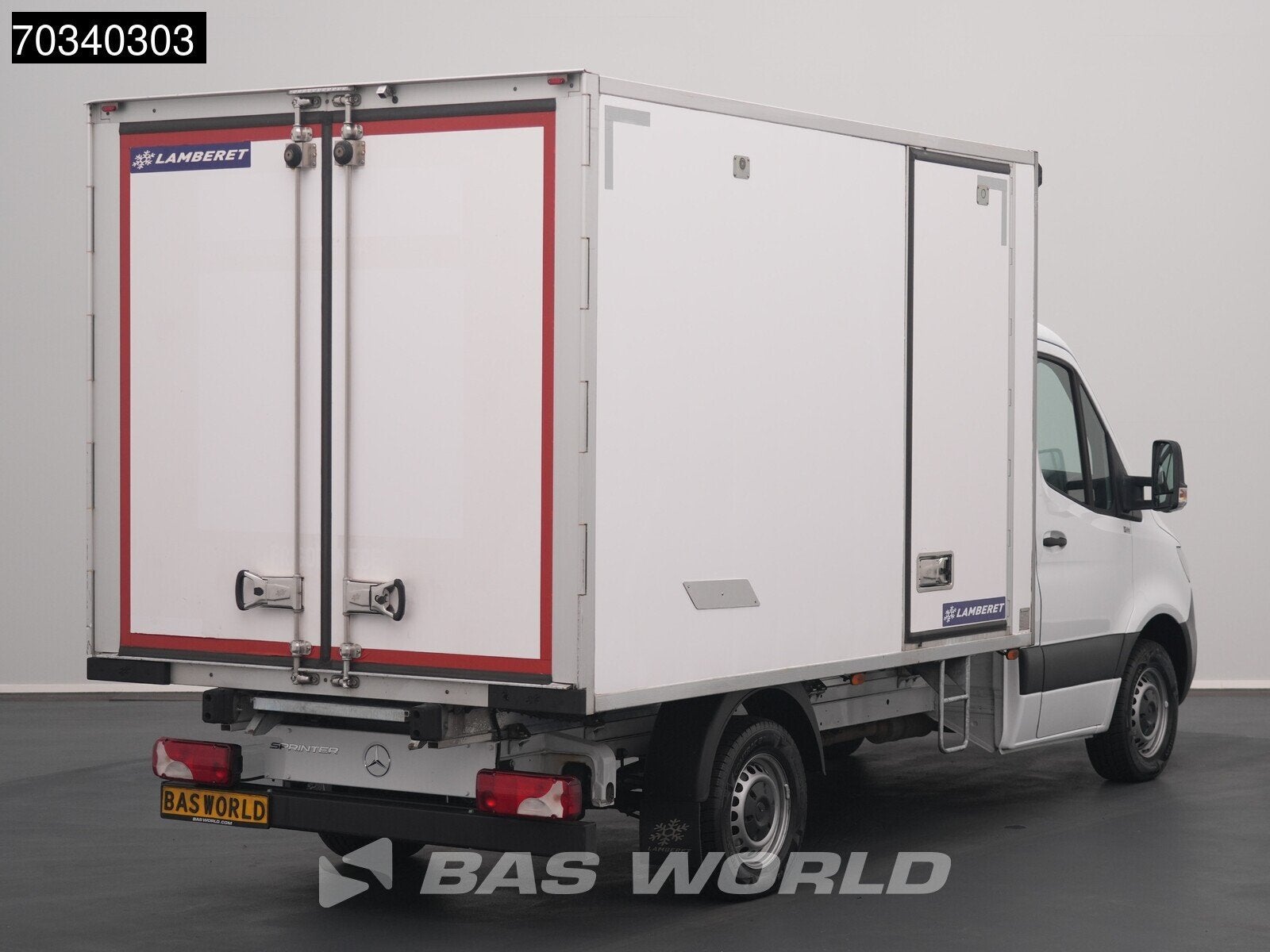 Mercedes Sprinter 317 CDI Automaat Koel/Vrieswagen Achterdeu, Auto's, Automaat, Stof, Gebruikt, Euro 6