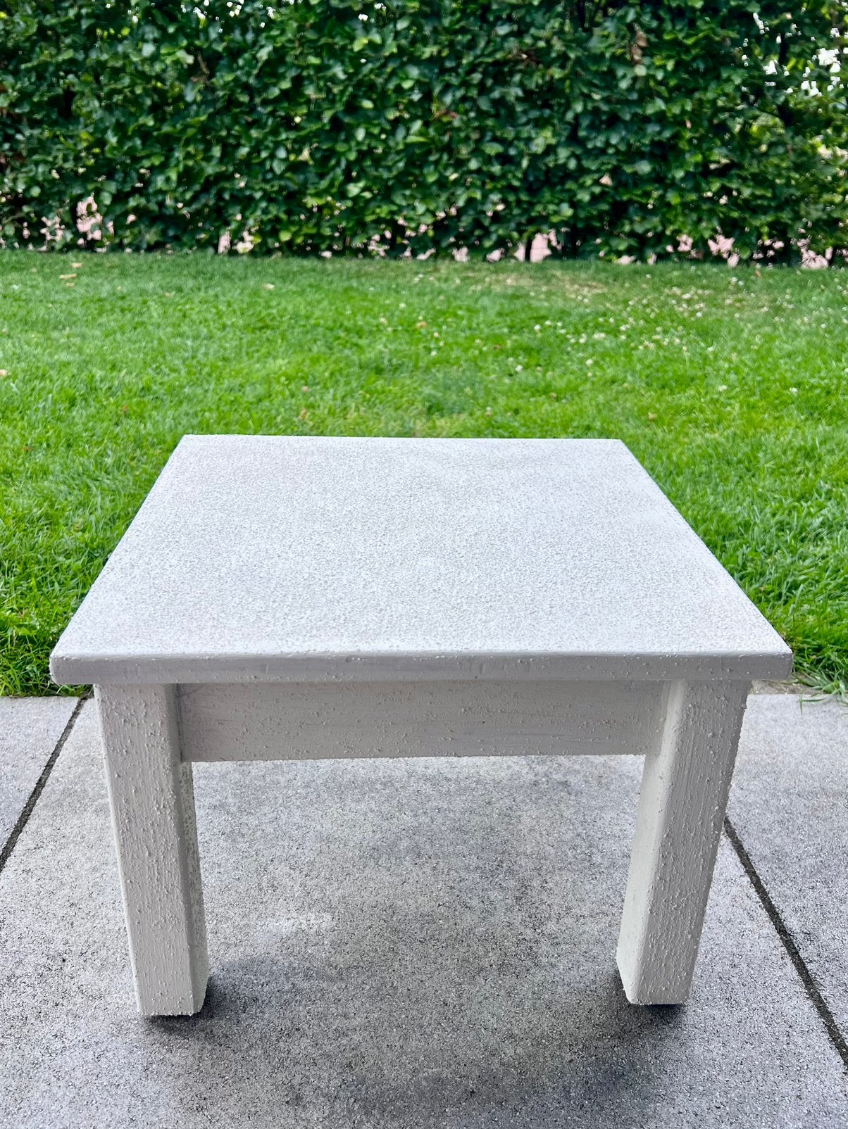 Klein vierkanten tafeltje, Ophalen, Minder dan 45 cm, Minder dan 55 cm, Gebruikt