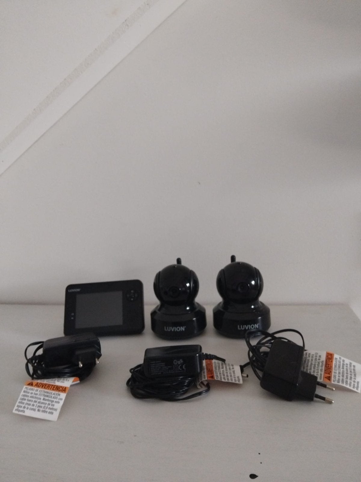 Luvion babyfoon met 2 camera's - Werkt perfect, Verzenden, Gebruikt, 100 tot 250 meter, Camera
