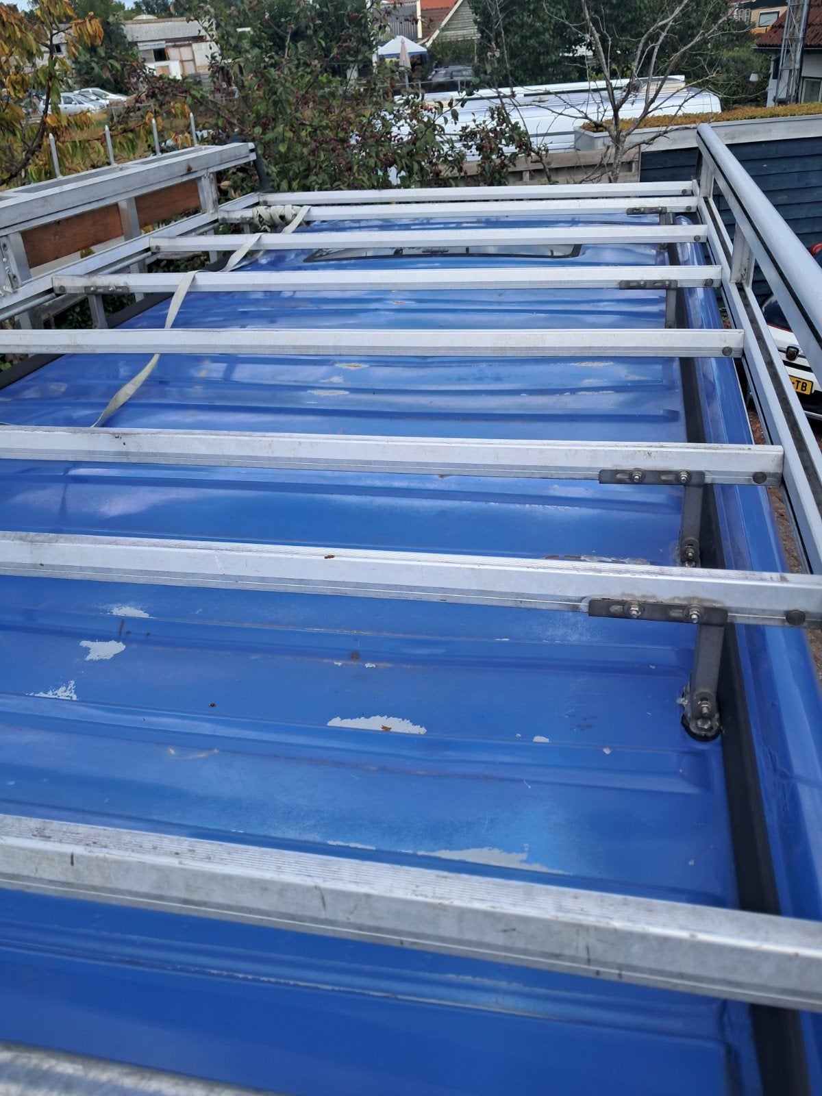 Imperiaal aluminium met ladderrol lengte 2 Master Movano, Ophalen, Gebruikt