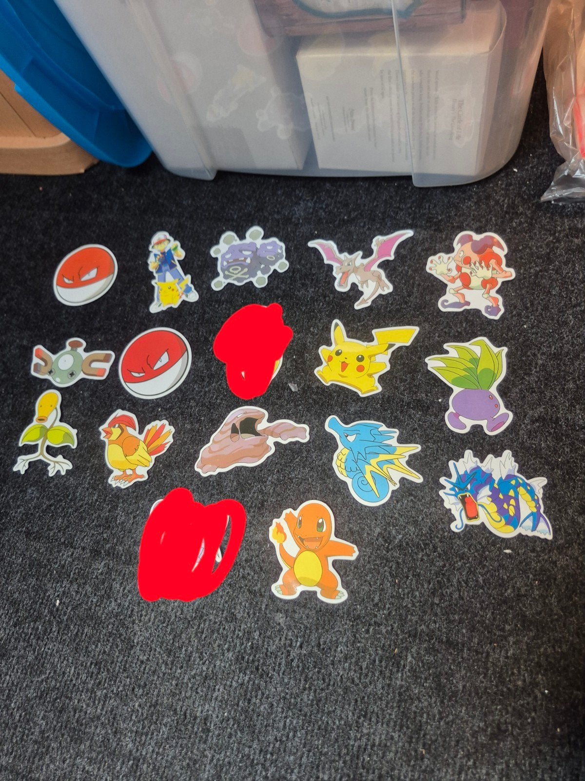 15 nieuwe pokemon stickers, Ophalen of Verzenden, Nieuw
