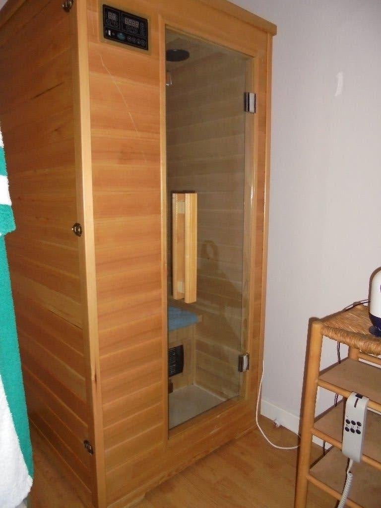 INFRAROODCABINE, Ophalen, Zo goed als nieuw, Infrarood, Complete sauna