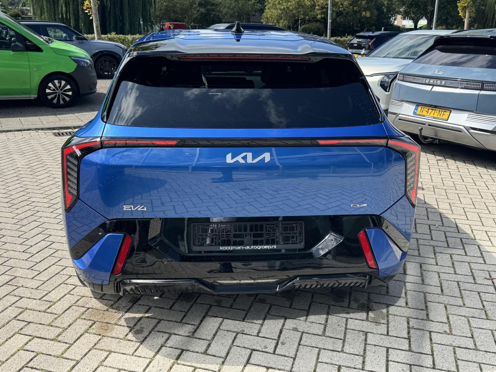 Kia EV4 GT-Line Business Edition 81.4 kWh VOORRAAD AUTO! TIJ, Auto's, 81 kWh, Blauw, 33 min, Origineel Nederlands