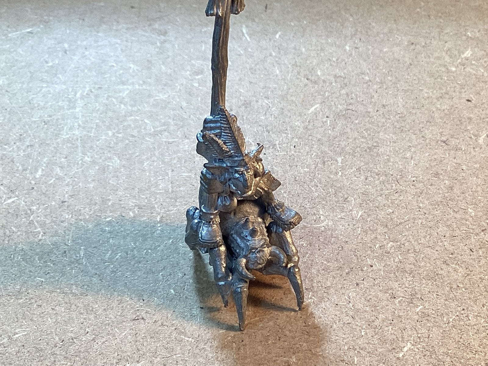 1x Orcs & Goblins; Forest Goblin, Spider Rider (standard), Ophalen of Verzenden, Zo goed als nieuw, Warhammer, Figuurtje(s)