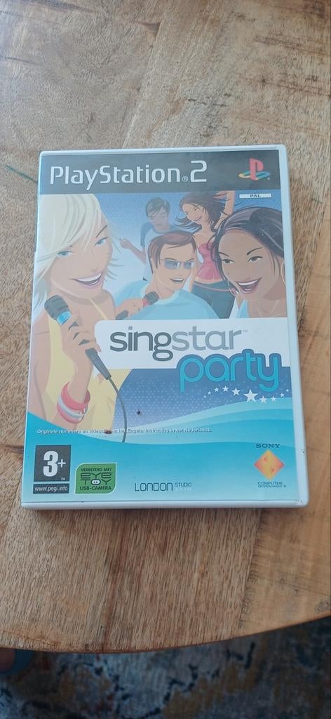 SingStar Party PlayStation 2 (PS2) - Karaoke Game, Ophalen of Verzenden