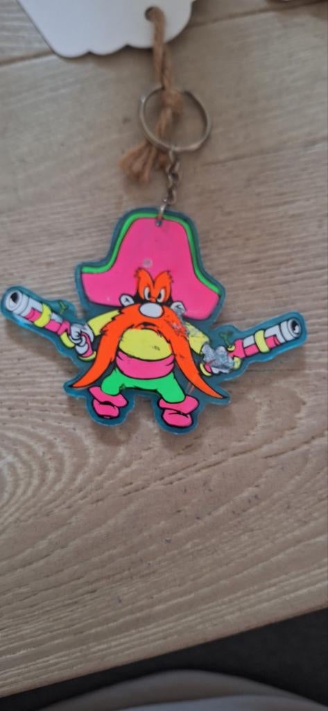Looney Tunes Yosmite Sam sleutelhanger (7.2), ., Ophalen of Verzenden, Zo goed als nieuw, .