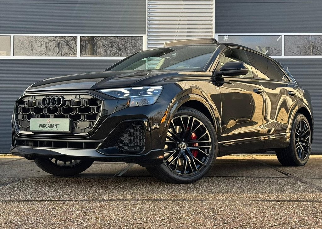 Audi Q8 55 TFSI e quattro Pro Line S |Pano |RS Zetels |Softc, Auto's, Automaat, 12 maanden, Gebruikt, Q8