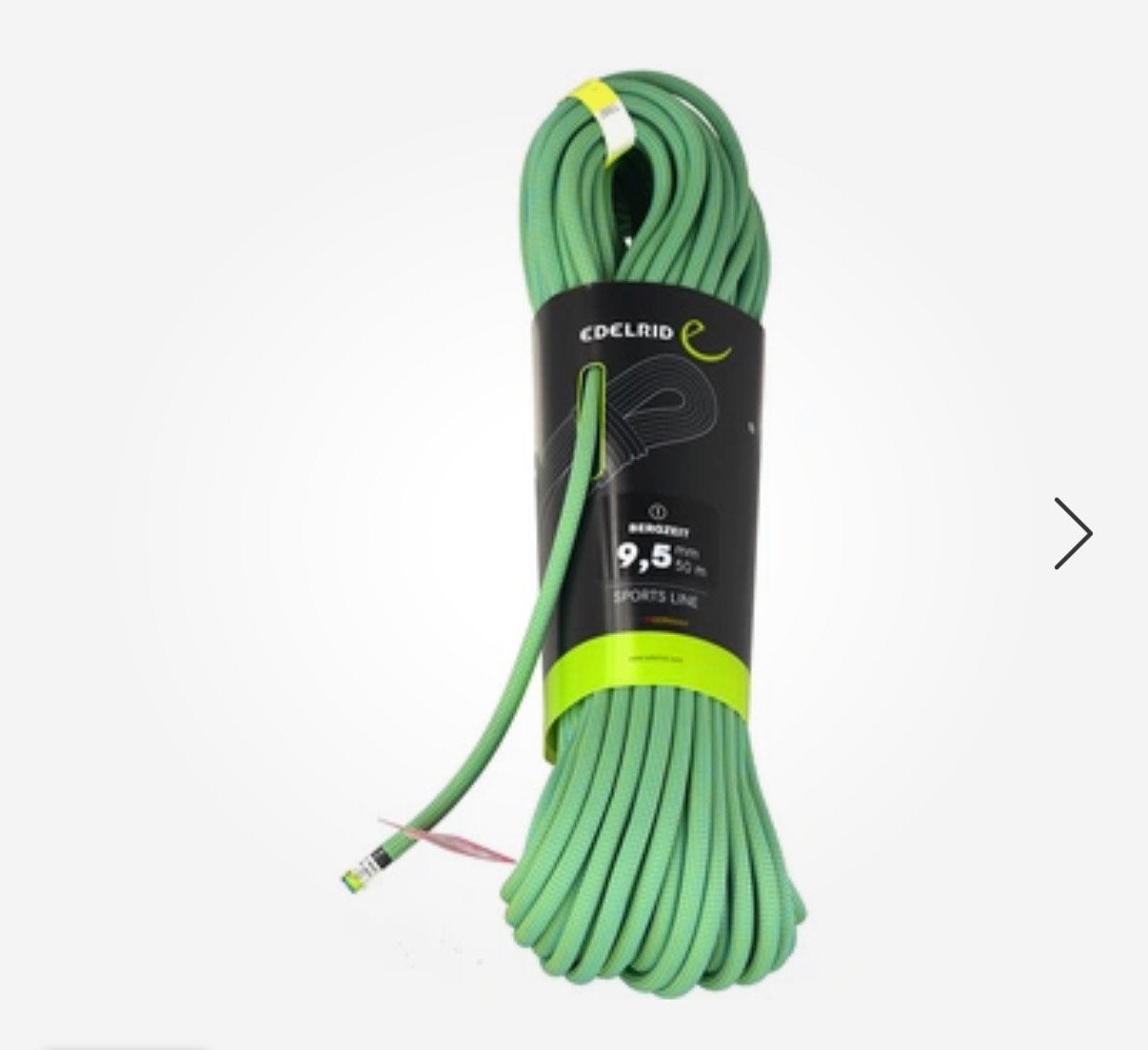 Edelrid touw bergbeklimmen, 60mm 9,5 m, Ophalen of Verzenden, Nieuw, Klimsport-accessoire