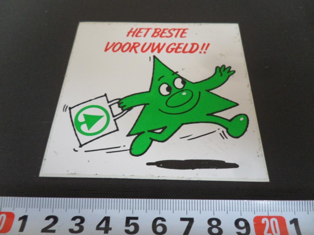sticker Supermarkt SPAR Het beste voor uw geld !!, Ophalen, Zo goed als nieuw