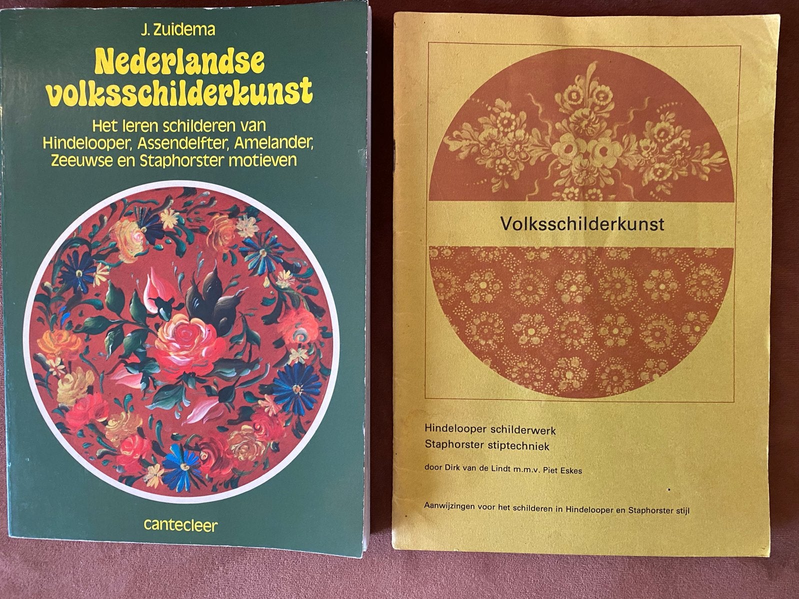 Nederlandse Volkschilderkunst Boeken - Set van 2, Ophalen of Verzenden, Gelezen, Overige onderwerpen