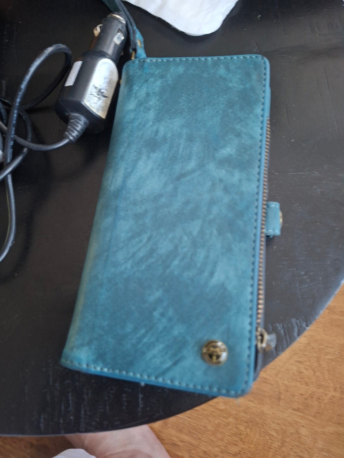 Telefoonhoesje met rits en kaarthouder - samsung A52, Ophalen of Verzenden, Nieuw