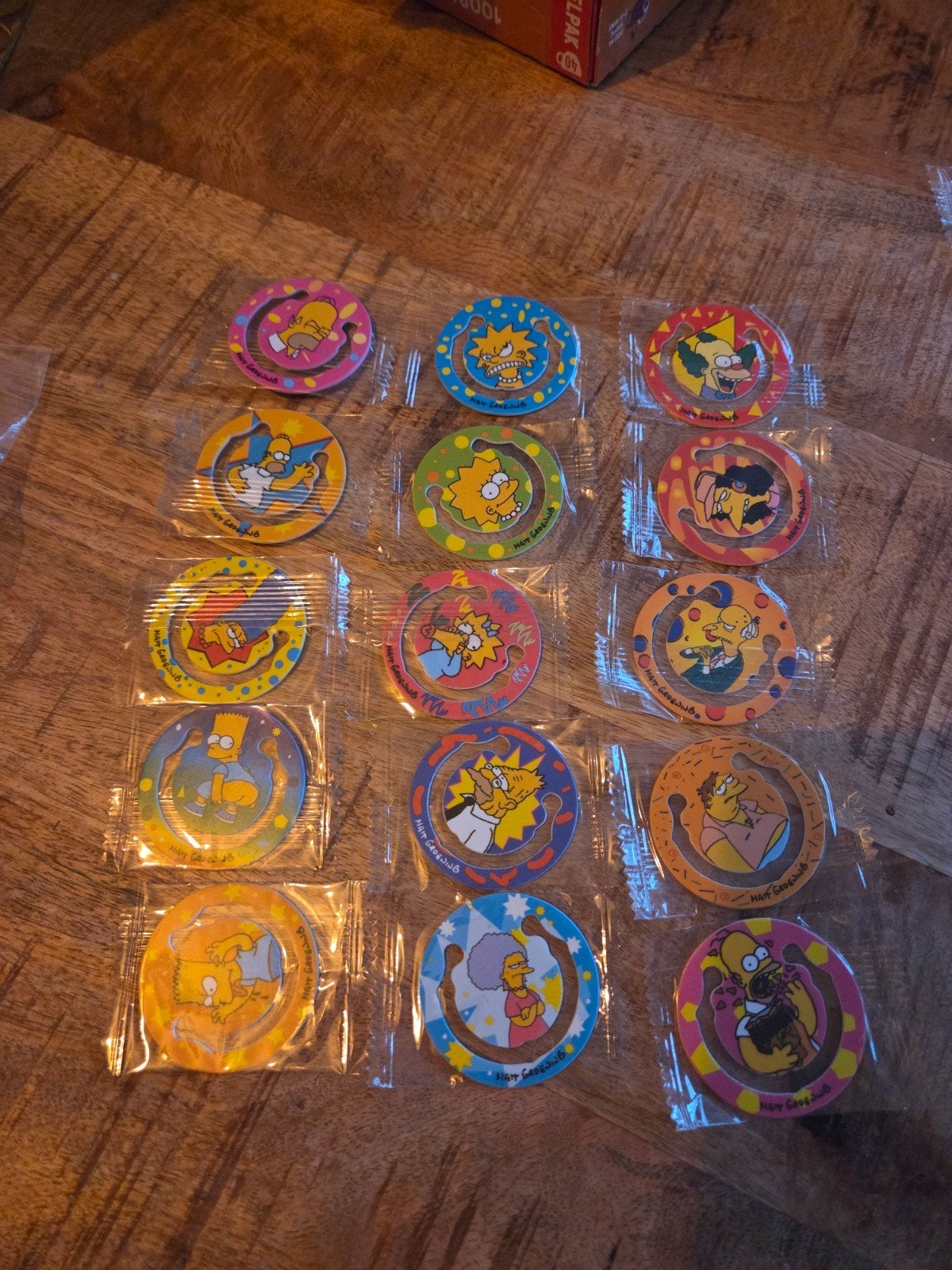 Clippos van Smith chips - The Simpsons - Nieuw in verpakking, Verzamelen, Ophalen of Verzenden, Losse flippo's
