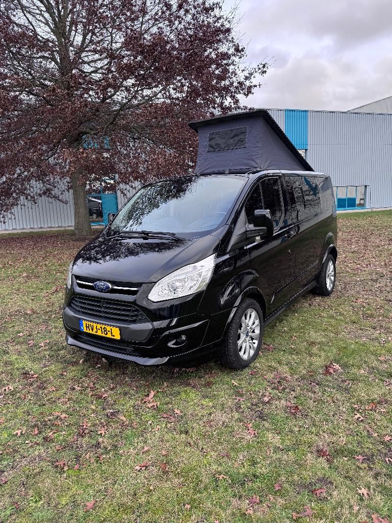 Ford Transit Custom Camper 6 zit's 90555km, Caravans en Kamperen, Ford, Ford, Achteruitrijcamera, Standaard zit