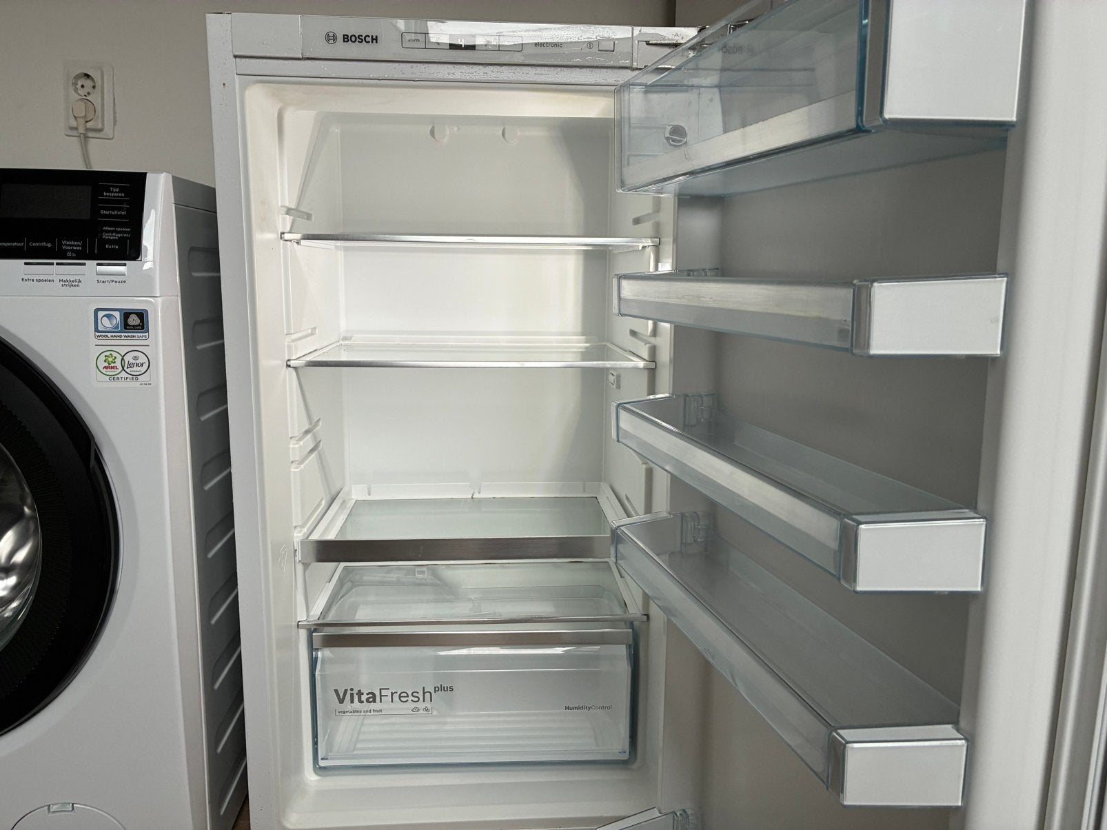 In nette staat Luxe Bosch Serie6 Inbouw Koelkast 102cm, 150 tot 200 liter, Zonder vriesvak, Ophalen of Verzenden, Zo goed als nieuw