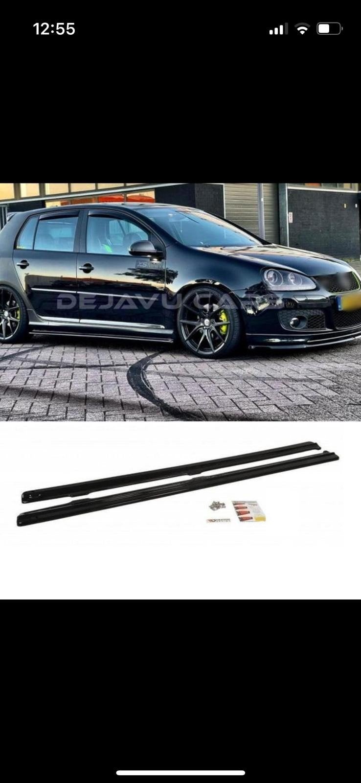 Nieuw! Spoilerset voor de golf 5 (GTI of R32), Ophalen, Nieuw, Voor, Bumper