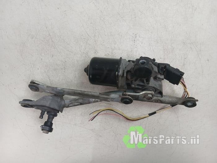 Ruitenwismotor + Mechaniek van een Peugeot 1007, Gebruikt, -, -, Ophalen of Verzenden