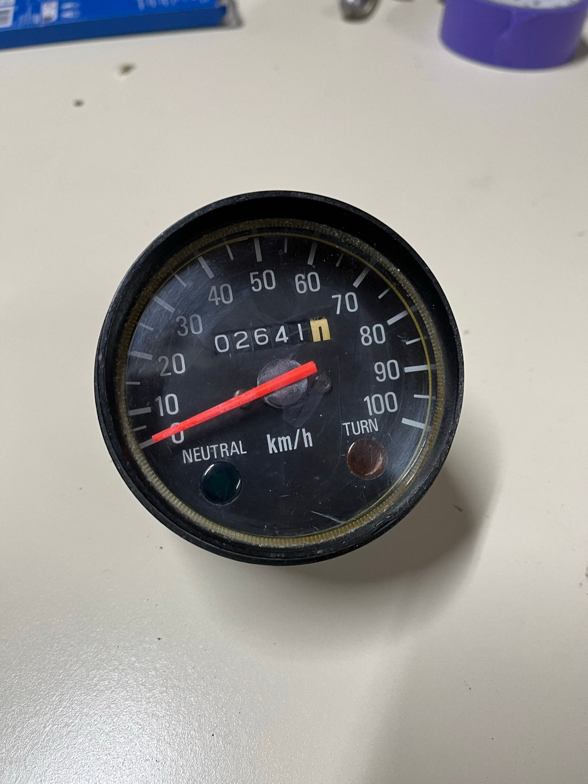 Snelheidsmeter Yamaha DT50M Enduro - Gebruikt, Ophalen of Verzenden, Gebruikt, Overige typen, Yamaha