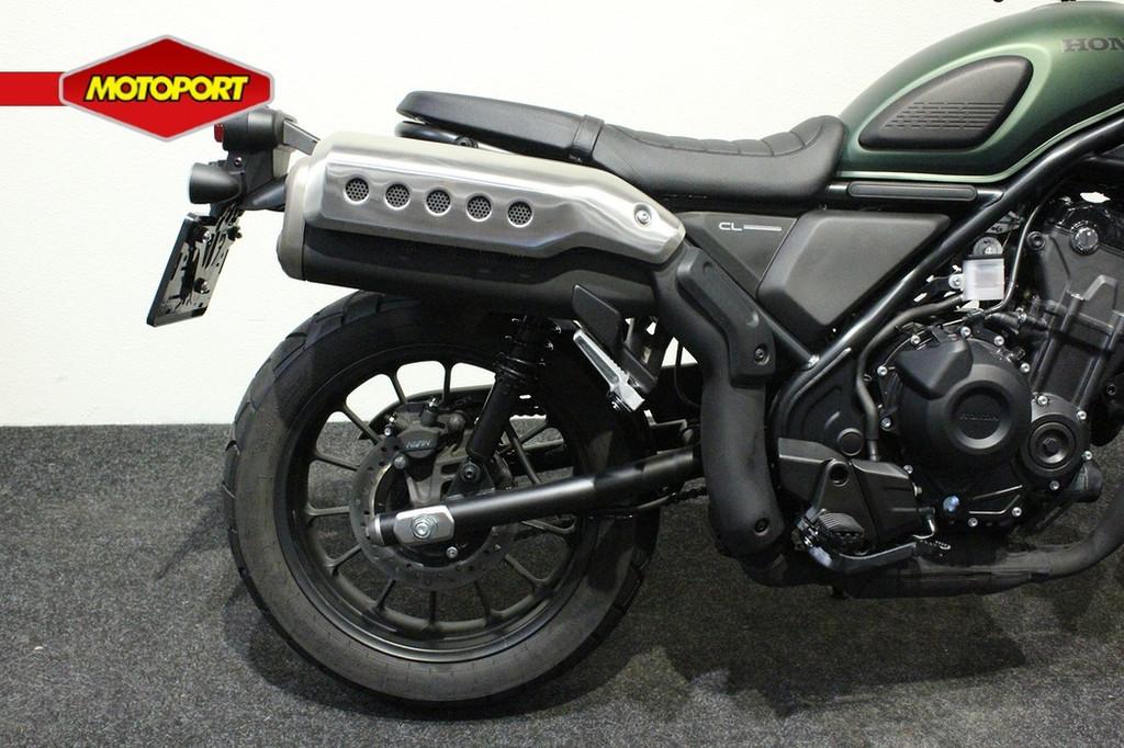 Honda CL 500, Motoren, Chopper, Bedrijf