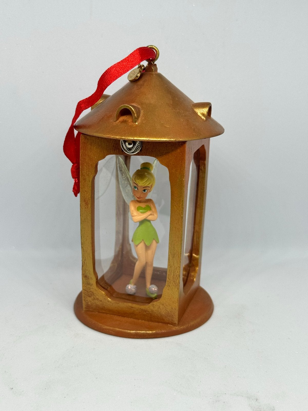 Disney Tinkerbell Peter Pan Lantaarn Beeldje met Licht, Verzamelen, Ophalen of Verzenden, Peter Pan of Pinokkio, Gebruikt, Beeldje of Figuurtje