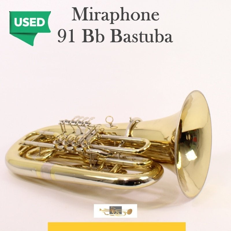 Miraphone Model 91 BBb Bastuba – Inclusief Koffer, Muziek en Instrumenten, Ophalen, Gebruikt, Bes-tuba, Met koffer of draagtas
