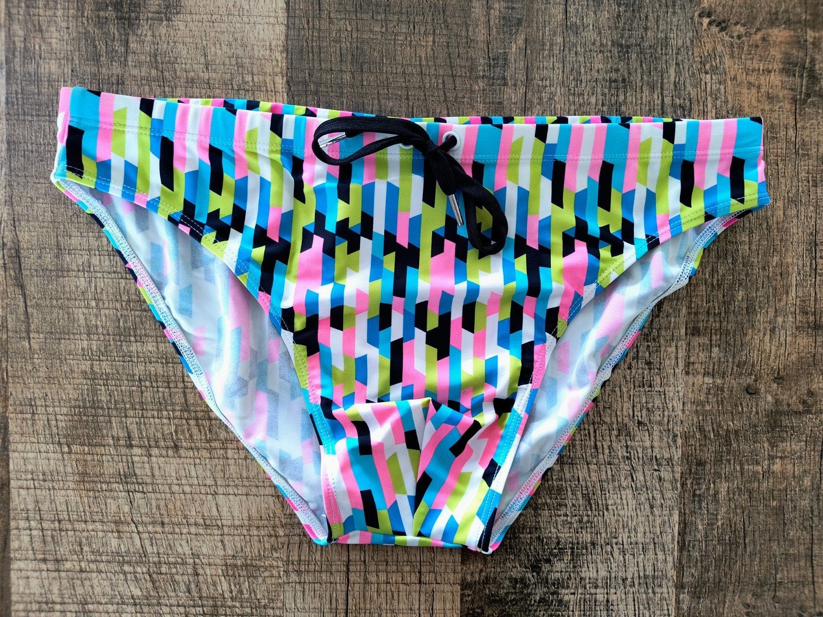 Andrew Christian gekleurde neon zwemslip | Maat L, Maat 52/54 (L), Andrew Christian, Overige kleuren, Verzenden