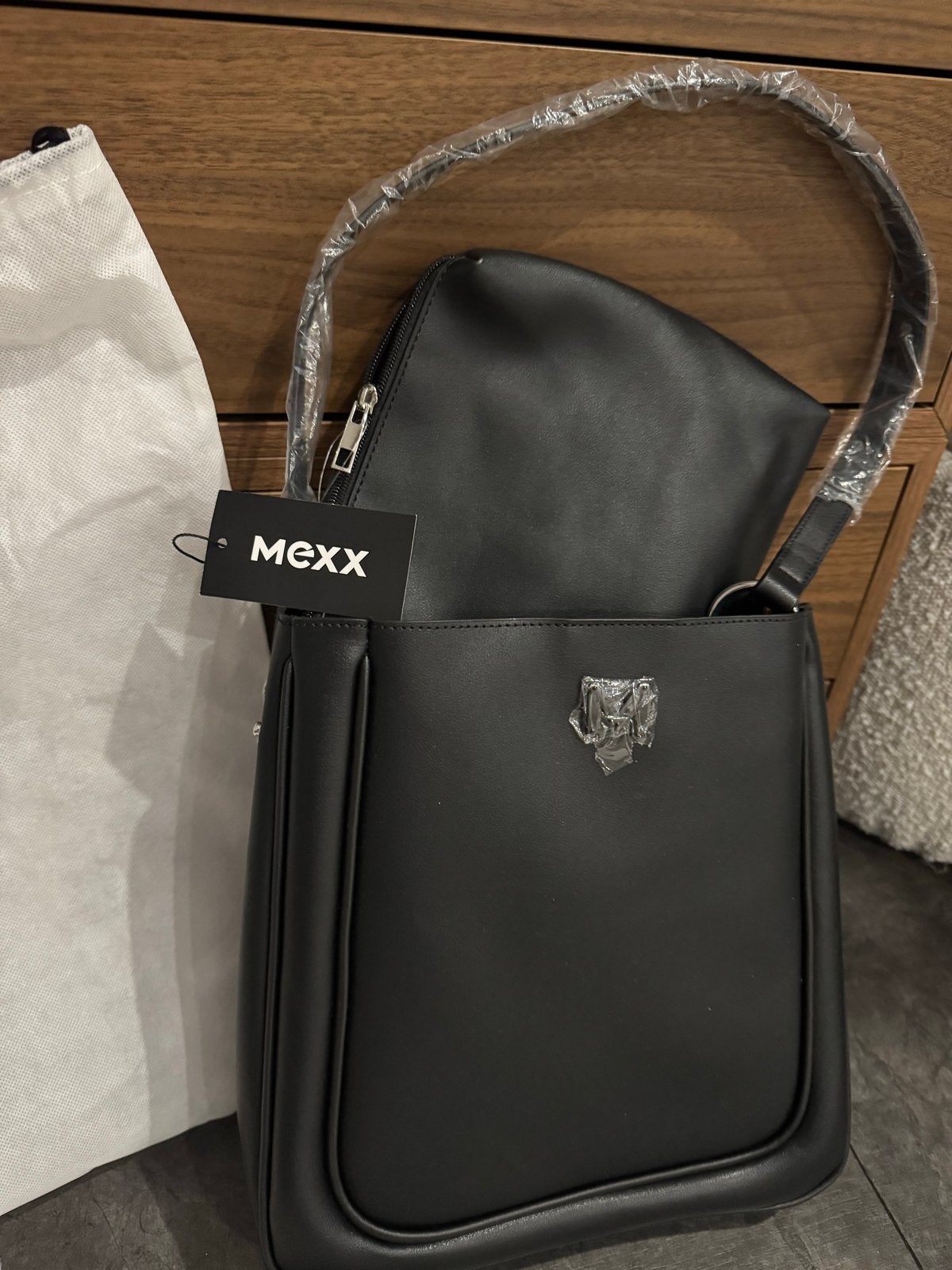 Nieuwe Mexx handtas - Zwart, Ophalen of Verzenden, Nieuw, Zwart, Handtas