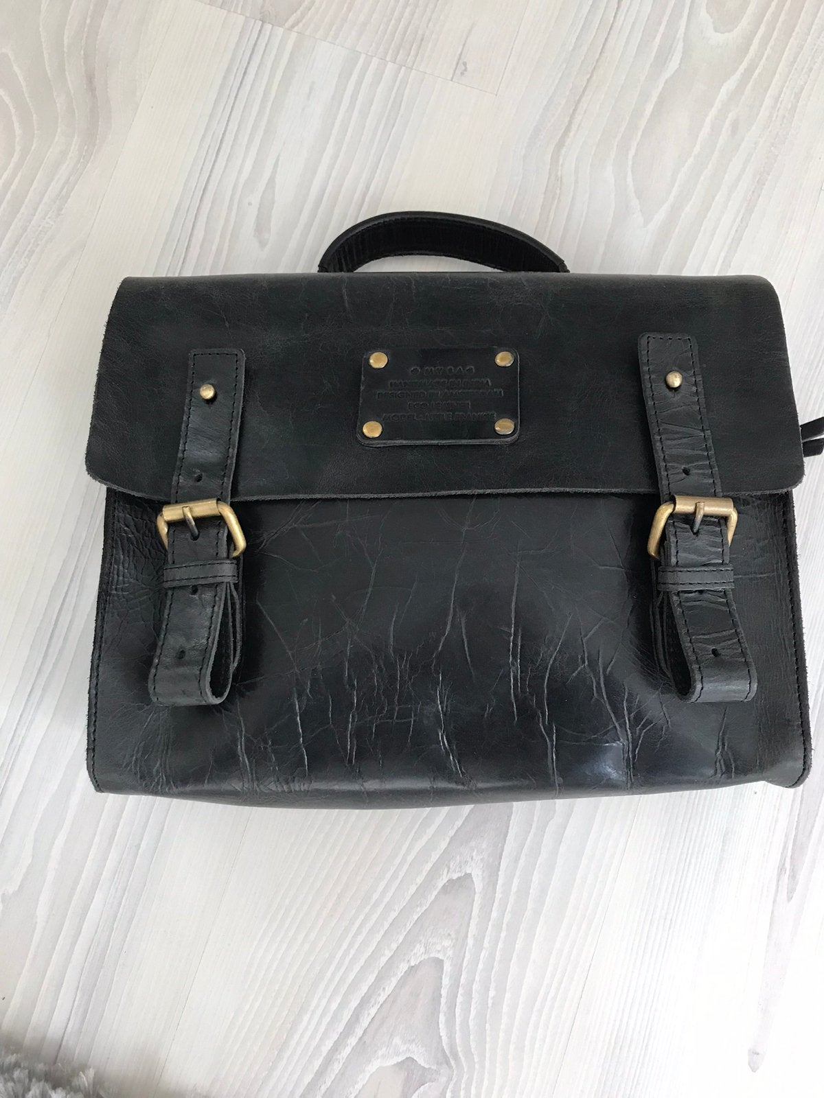 O my bag tas,LEER ,NIEUW, Sieraden, Tassen en Uiterlijk, Tassen | Damestassen, Ophalen of Verzenden, Nieuw, Zwart, Handtas