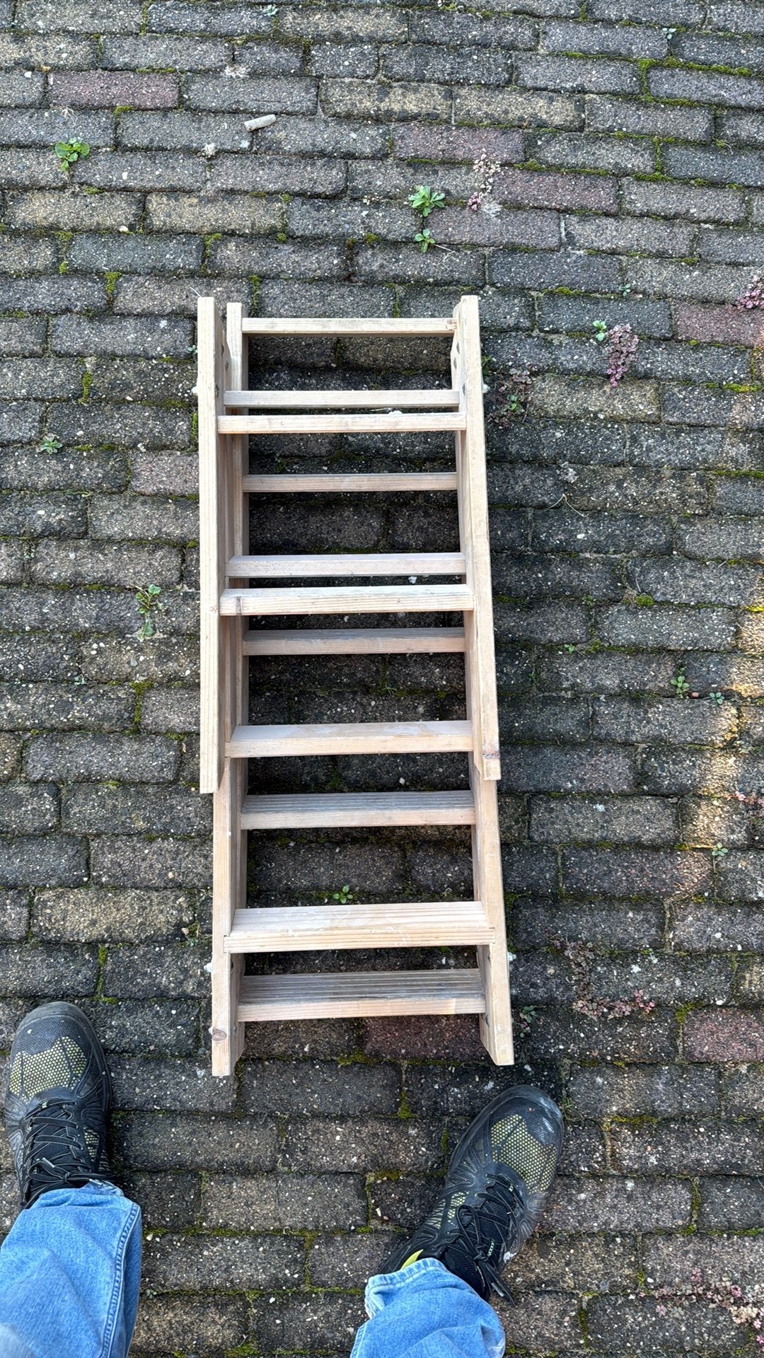 Vlizo trap 256cm lang 35cm breed, Ophalen, Gebruikt, Trap, Opvouwbaar of Inschuifbaar