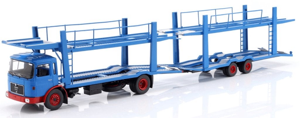 IXO Models MAN F7 Autotransporter / Schaal 1:43 / NIEUW, Overige merken, Nieuw, Ophalen of Verzenden, IXO Models